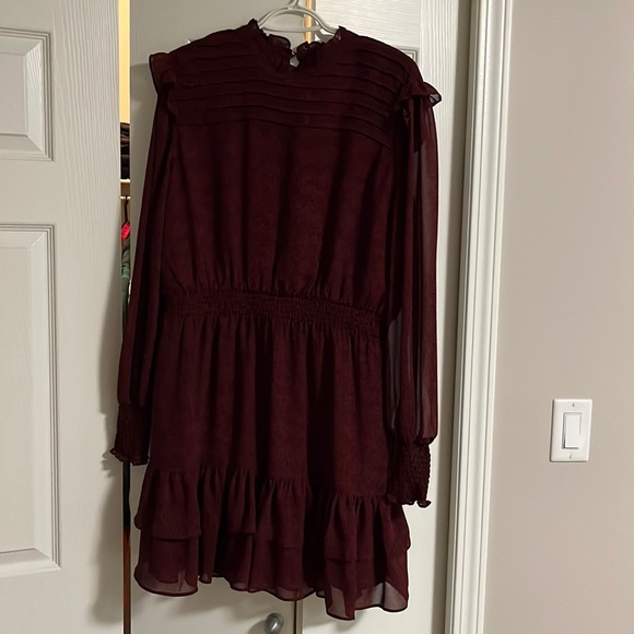 Burgundy Dress - Picture 1 of 2